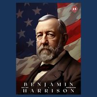 Benjamin Harrison 23rd President Of The United States Portrait Visor