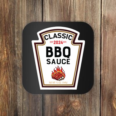 Bbq Halloween 2024 Costume Sauce Group Condiment Coaster