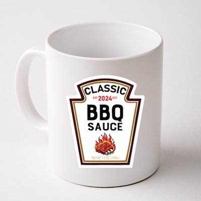 Bbq Halloween 2024 Costume Sauce Group Condiment Coffee Mug