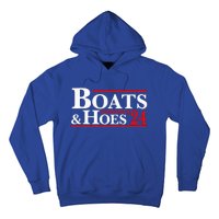 Boats & Hoes 24 Vintage Logo For Your Step Brothers Hoodie