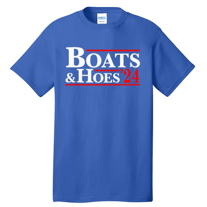 Boats & Hoes 24 Vintage Logo For Your Step Brothers Tall T-Shirt