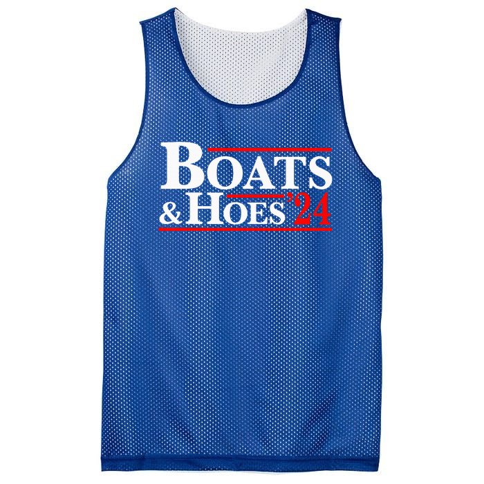 Boats & Hoes 24 Vintage Logo For Your Step Brothers Mesh Reversible Basketball Jersey Tank