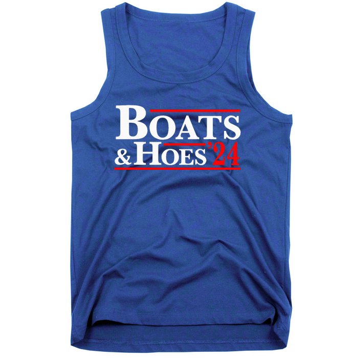 Boats & Hoes 24 Vintage Logo For Your Step Brothers Tank Top