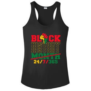 Black History 247365 Black History Month Ladies PosiCharge Competitor Racerback Tank