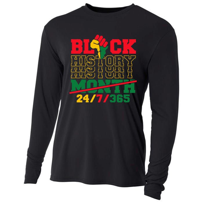 Black History 247365 Black History Month Cooling Performance Long Sleeve Crew