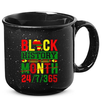 Black History 247365 African Pride Panafrican Colors 15oz Campfire Ceramic Mug