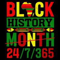 Black History 247365 African Pride Panafrican Colors Ladies Essential Flowy Tank