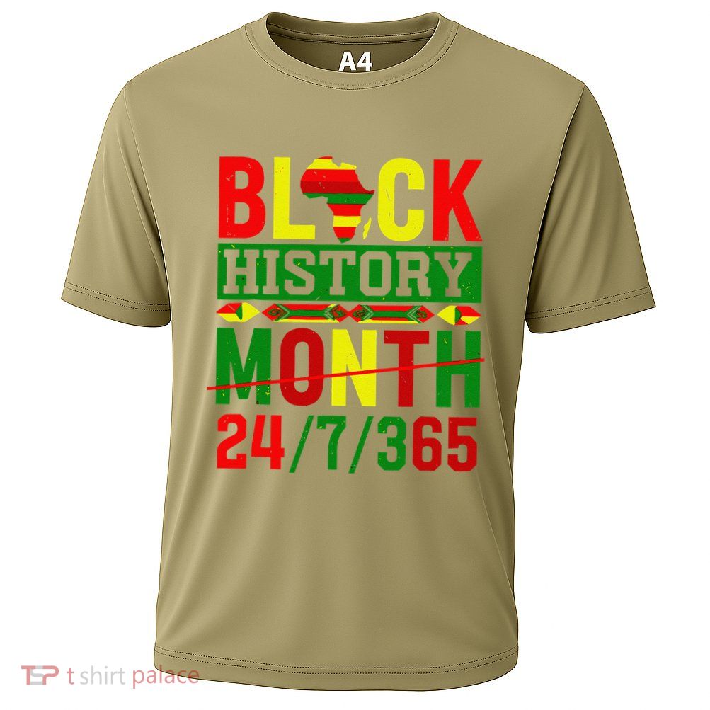 Black History 247365 African Pride Panafrican Colors Performance Shirt