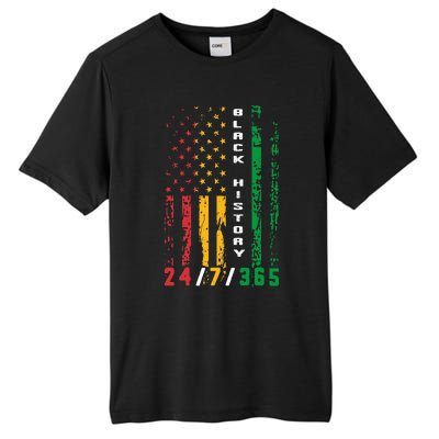 Black History 247365 African American Flag African Tall Fusion ChromaSoft Performance T-Shirt