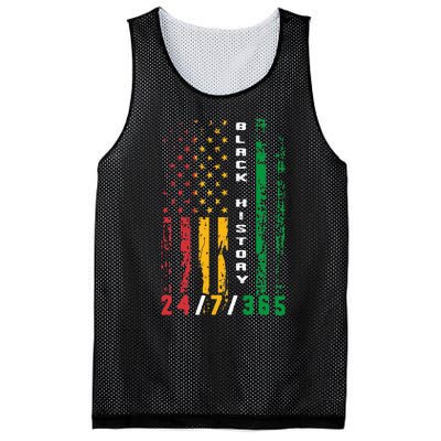 Black History 247365 African American Flag African Mesh Reversible Basketball Jersey Tank