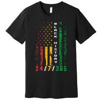 Black History 247365 African American Flag African Premium T-Shirt