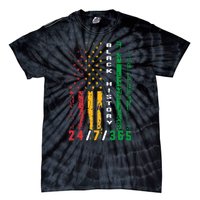 Black History 247365 African American Flag African Tie-Dye T-Shirt