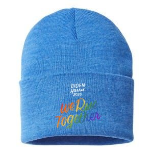 Biden Harris 2020 Joe Kamala Lgbt We Rise Together Equality Meaningful Gift Sustainable Knit Beanie