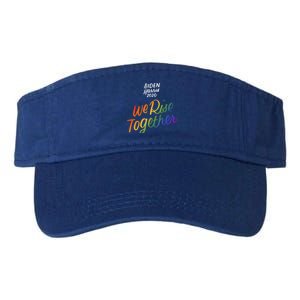 Biden Harris 2020 Joe Kamala Lgbt We Rise Together Equality Meaningful Gift Valucap Bio-Washed Visor