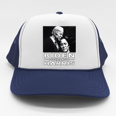 Biden Harris 2024 47th President Election Joe Biden Kamala Trucker Hat