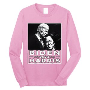 Biden Harris 2024 47th President Election Joe Biden Kamala Long Sleeve Shirt