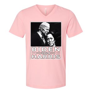 Biden Harris 2024 47th President Election Joe Biden Kamala V-Neck T-Shirt