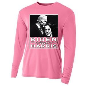 Biden Harris 2024 47th President Election Joe Biden Kamala Cooling Performance Long Sleeve Crew