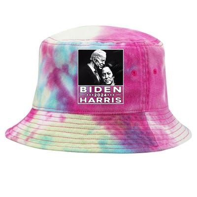 Biden Harris 2024 47th President Election Joe Biden Kamala Tie-Dyed Bucket Hat