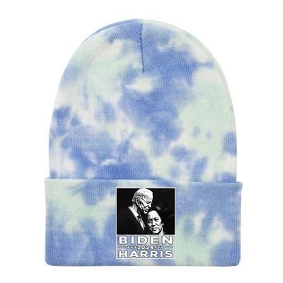 Biden Harris 2024 47th President Election Joe Biden Kamala Tie Dye 12in Knit Beanie