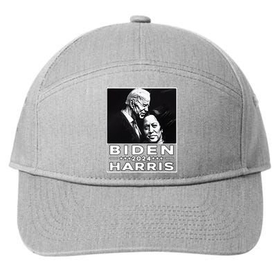 Biden Harris 2024 47th President Election Joe Biden Kamala 7-Panel Snapback Hat