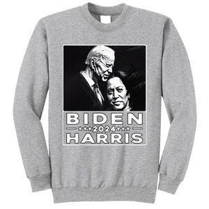 Biden Harris 2024 47th President Election Joe Biden Kamala Tall Sweatshirt