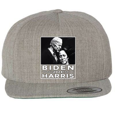 Biden Harris 2024 47th President Election Joe Biden Kamala Wool Snapback Cap