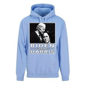 Biden Harris 2024 47th President Election Joe Biden Kamala Unisex Surf Hoodie