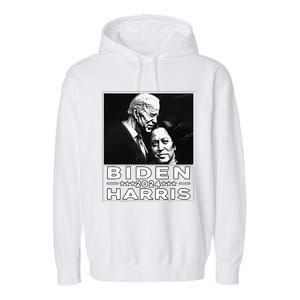 Biden Harris 2024 47th President Election Joe Biden Kamala Garment-Dyed Fleece Hoodie