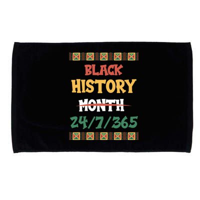 Black History 365 Days Great Gift Microfiber Hand Towel