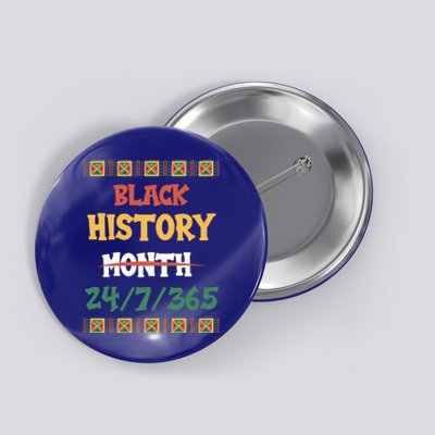 Black History 365 Days Great Gift Button