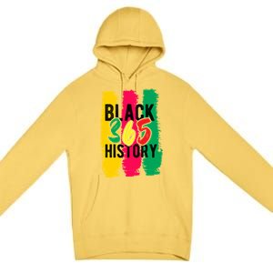 Black History 365 Gift Premium Pullover Hoodie