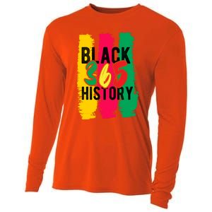 Black History 365 Gift Cooling Performance Long Sleeve Crew