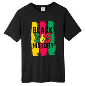 Black History 365 Gift Tall Fusion ChromaSoft Performance T-Shirt