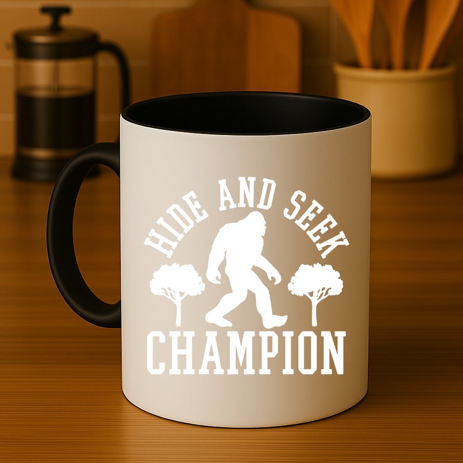 Bigfoot Hide And Seek Champion Mug