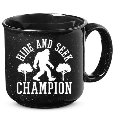 Bigfoot Hide And Seek Champion 15oz Campfire Ceramic Mug