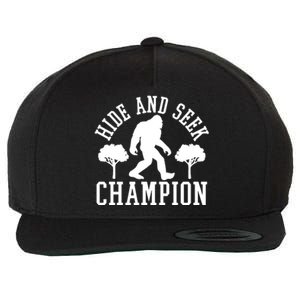 Bigfoot Hide And Seek Champion Wool Snapback Cap