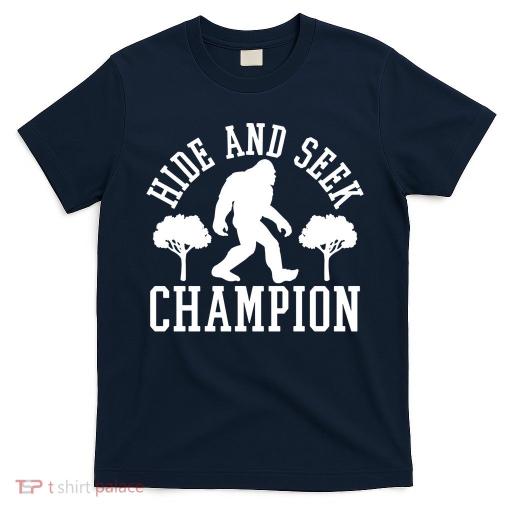 Bigfoot Hide And Seek Champion T-Shirt
