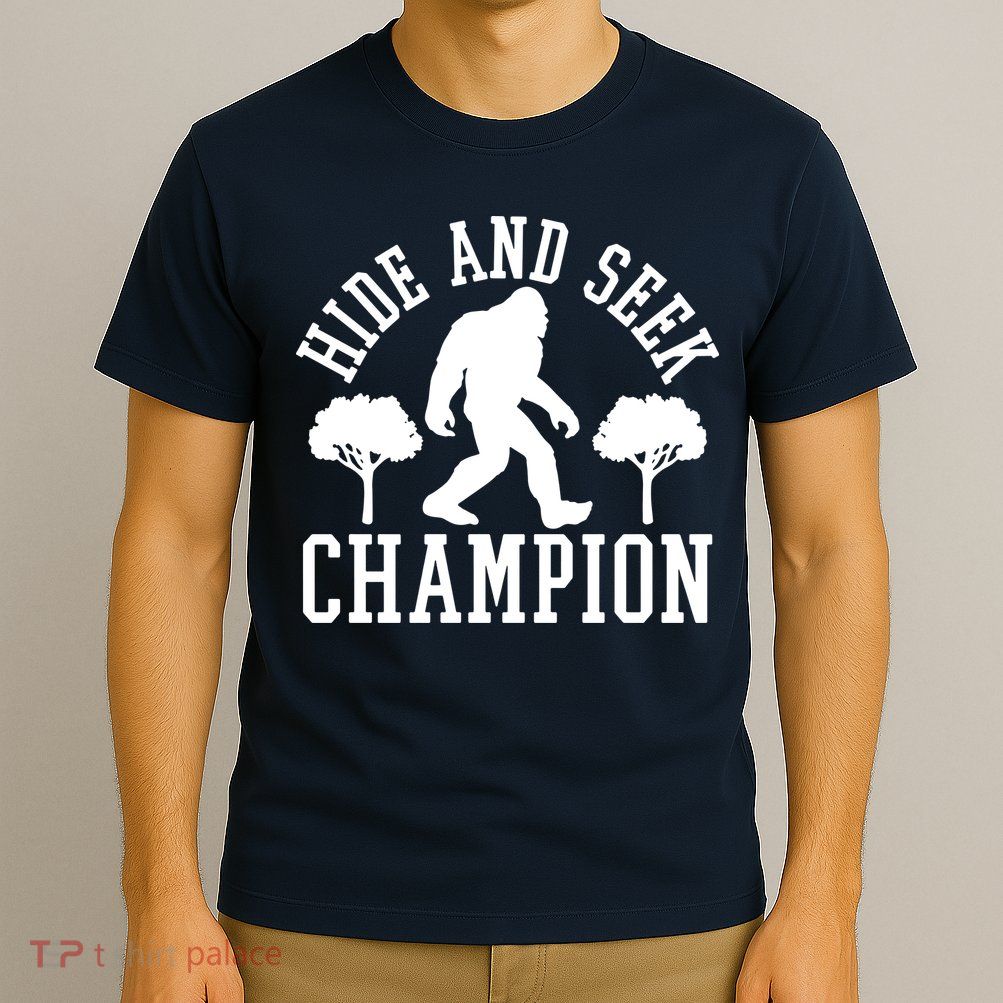 Bigfoot Hide And Seek Champion T-Shirt