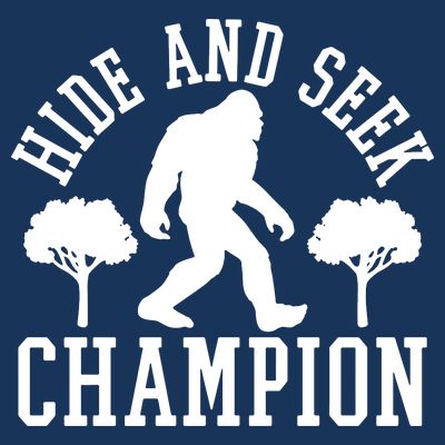 Bigfoot Hide And Seek Champion T-Shirt