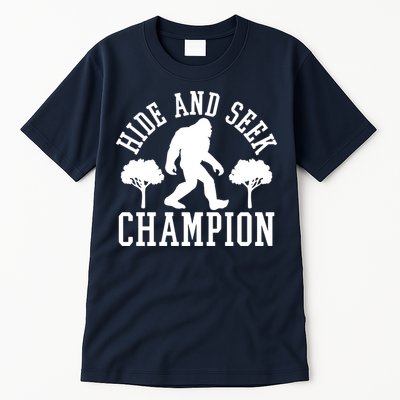 Bigfoot Hide And Seek Champion Tall T-Shirt