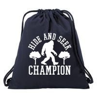 Bigfoot Hide And Seek Champion Drawstring Bag