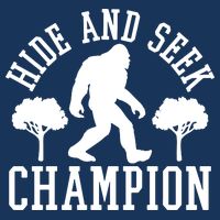 Bigfoot Hide And Seek Champion Drawstring Bag