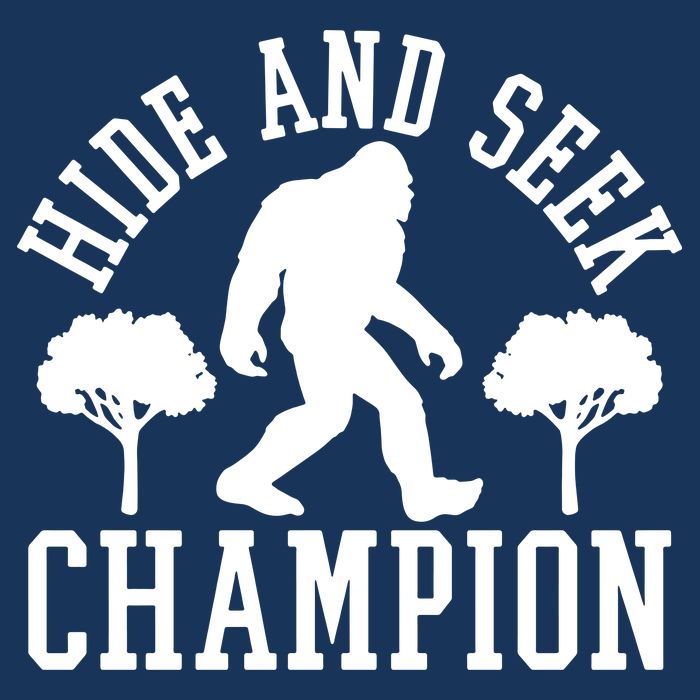 Bigfoot Hide And Seek Champion Drawstring Bag