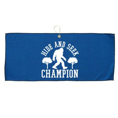 Bigfoot Hide And Seek Champion Large Microfiber Waffle Golf Towel