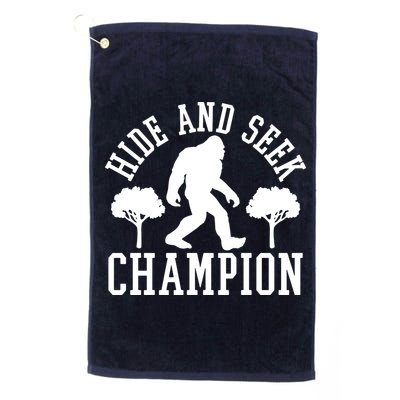 Bigfoot Hide And Seek Champion Golf Towel