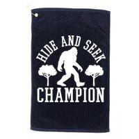 Bigfoot Hide And Seek Champion Golf Towel