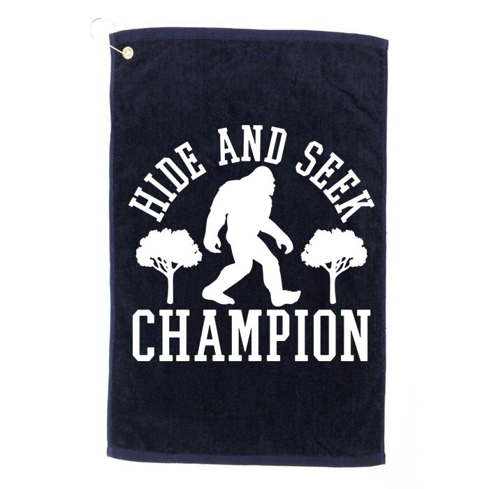 Bigfoot Hide And Seek Champion Golf Towel