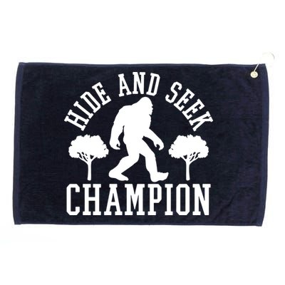 Bigfoot Hide And Seek Champion Grommeted Golf Towel
