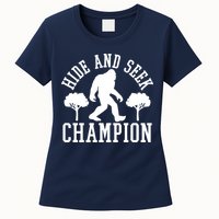 Bigfoot Hide And Seek Champion Womens T-Shirt